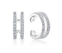 10mm CZ Stones Ear Cuff EC-1148